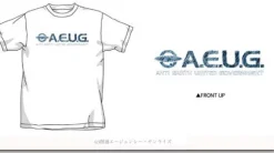 AEUG Hand Written Logo T-Shirt White M