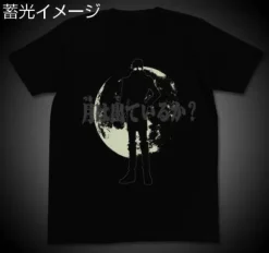 After War Gundam X: Is The Moon Out? T-Shirt / Black-M