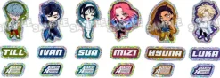 ALIEN STAGE Nendoroid Plus Holographic Sticker Set Hyuna