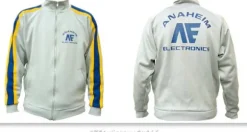 Anaheim Electronics Zip-Up Jersey Gray L
