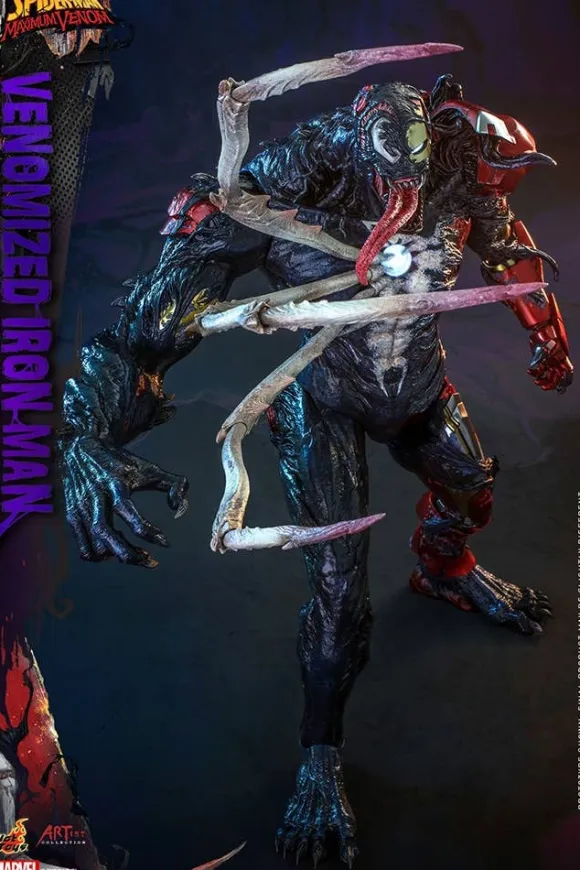 1/6 Artist Collection Fully Poseable Figure: Spider-Man: Maximum Venom - Venomized Iron Man