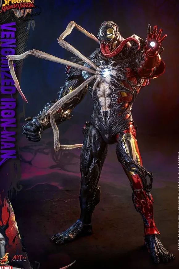 1/6 Artist Collection Fully Poseable Figure: Spider-Man: Maximum Venom - Venomized Iron Man