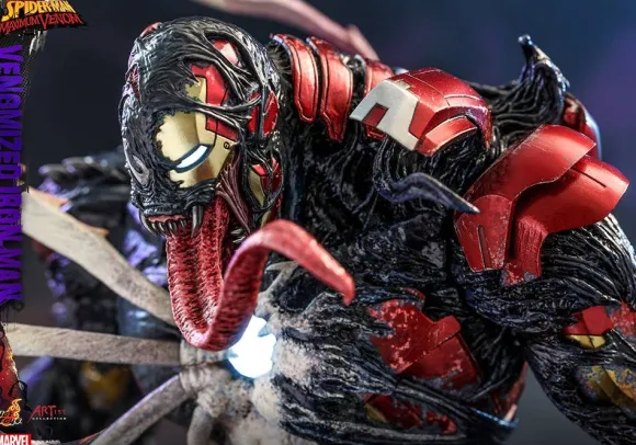 1/6 Artist Collection Fully Poseable Figure: Spider-Man: Maximum Venom - Venomized Iron Man