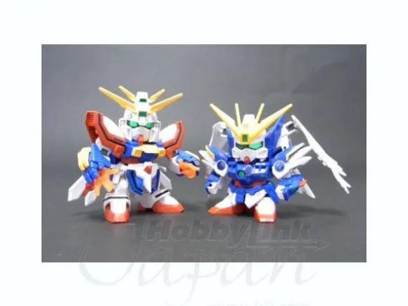 BB God Gundam & Wing Gundam Zero Custom