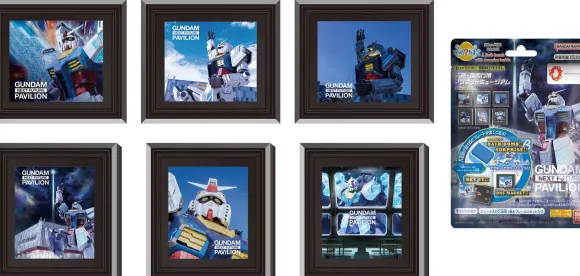 Bikkura Tamago Mobile Suit Gundam Osaka/Kansai Expo Magnet Museum (Random 1P)