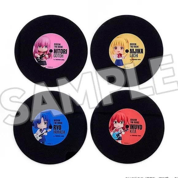 Bocchi the Rock! Nendoroid Plus Record Coaster Ikuyo Kita