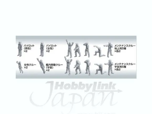 Builders Parts HD: 1/100 MS Figure #01