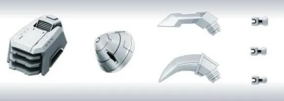 Builders Parts: MS Ground 01 (Iron Metallic)