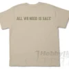 Cafeteria of White Base T-Shirt Light Beige L