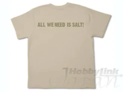 Cafeteria of White Base T-Shirt Light Beige L