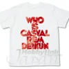Casval Rem Deikun T-Shirt White XL