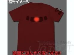 Char Zaku Mono-Eye Luminous T-Shirt Red XL