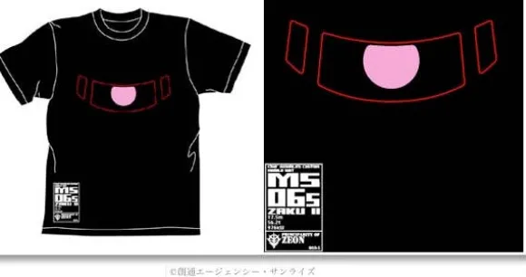 Char Zaku Mono-Eye 06 T-Shirt Black XL