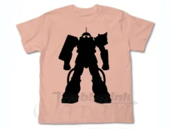 Char Zaku Silhouette T-Shirt Apricot M