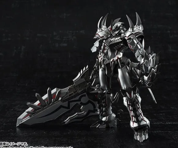 Chogokin Monster Hunter G Class Transformation Liolaeus Weathering Silver