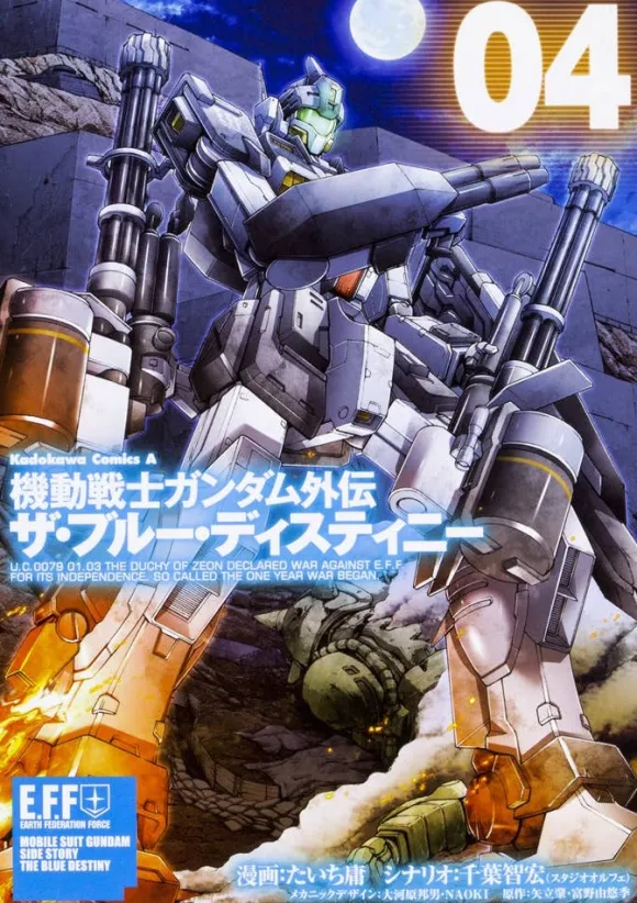 Comic Gundam The Blue Destiny #04