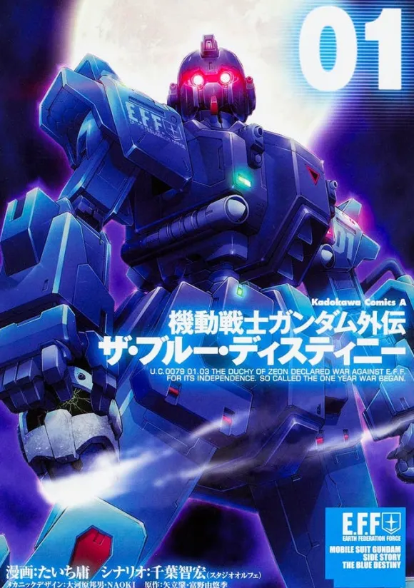 Comic Gundam The Blue Destiny #01
