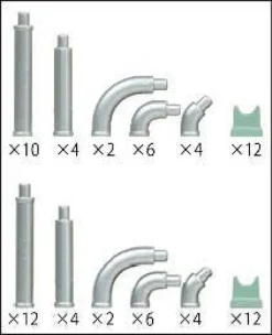 1/144 DCM09 Dio-Com War Combinate B (Distillation Tower) - Prepainted