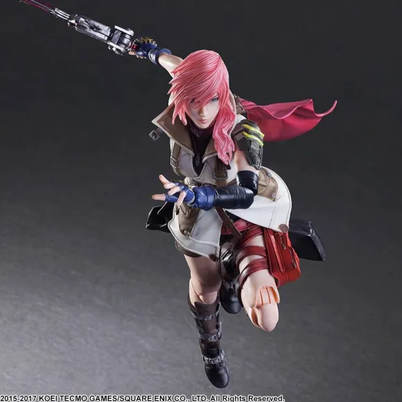 Dissidia Final Fantasy Play Arts Kai: Lightning PVC