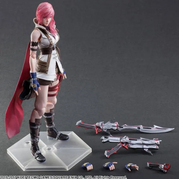 Dissidia Final Fantasy Play Arts Kai: Lightning PVC