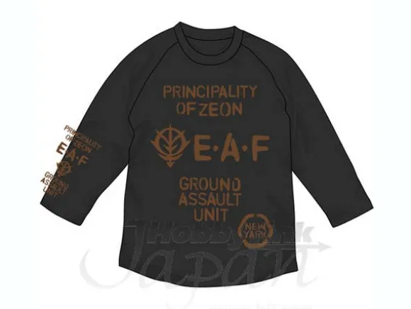 E.A.F. Ground Assault Unit Raglan T-Shirt Charcoal L