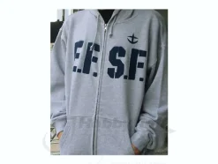 EFSF Military Zip-Up Parka Gray M
