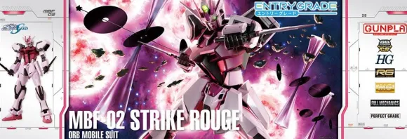 1/144 ENTRY GRADE Strike Rouge - Round Box Gunpla (Light Package Ver.)