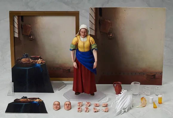 figma The Milkmaid by Vermeer (Table Museum)