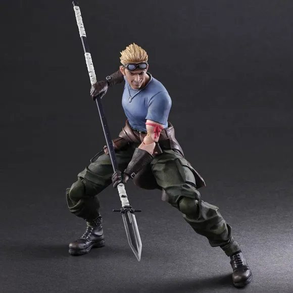 Final Fantasy VII: Advent Children Play Arts Kai: Cid Highwind & Cait Sith