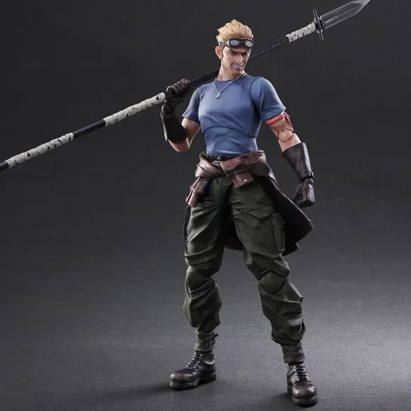 Final Fantasy VII: Advent Children Play Arts Kai: Cid Highwind & Cait Sith
