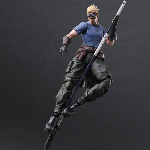 Final Fantasy VII: Advent Children Play Arts Kai: Cid Highwind & Cait Sith