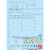 GD94 RG Strike Freedom Gundam Decal