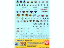 1/144 GD-42 SEED Series Decal