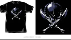 Gouf Head T-Shirt Black L