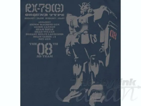 Ground Type Gundam T-Shirt Denim M