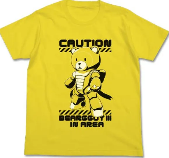 Gundam Build Fighters: Bearguy III T-Shirt / Yellow-XL