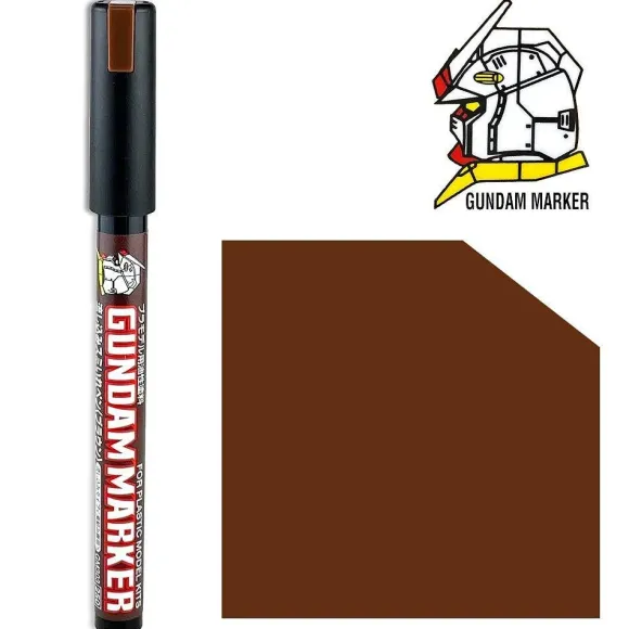 Gundam Marker Extra Thin Type Brown for Panel Lines (Renewal)