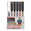 Gundam Marker Extra Thin Type for Panel Lines Set