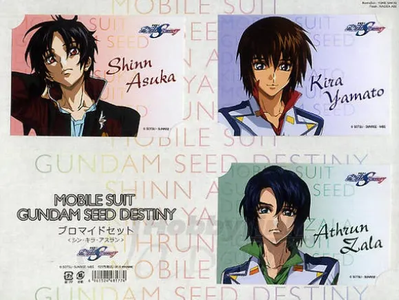 Gundam Seed Destiny Bromide Card Set