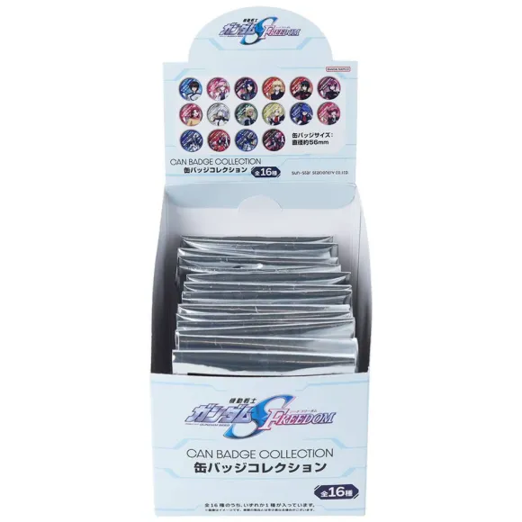 Gundam Seed Freedom: Badge Collection 1Box 16pcs