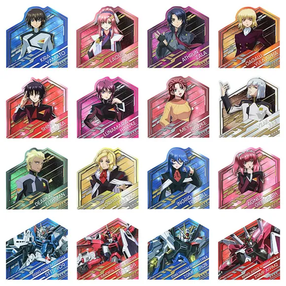 Gundam Seed Freedom: Sticker Collection 1Box 16pcs