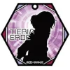 Gundam 00: Stained Glass Art Keychain Tieria Erde