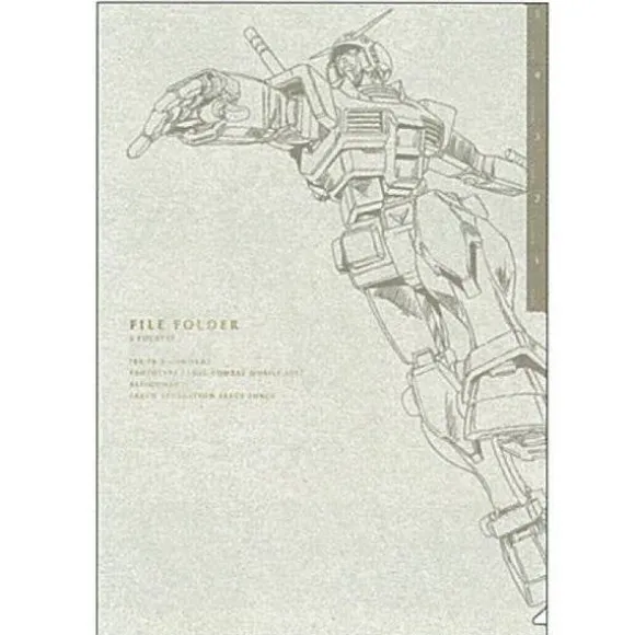 Gundam Stationery VI Clear Folder 5-Pocket RX-78-2 (Gundam)