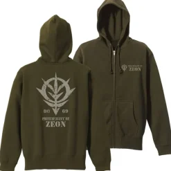 Gundam: The Zeon Army Zip Hoodie Vintage Ver MOSS XL