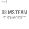 Gundam - 08th MS Team Heavy Weight T-shirt WHITE L