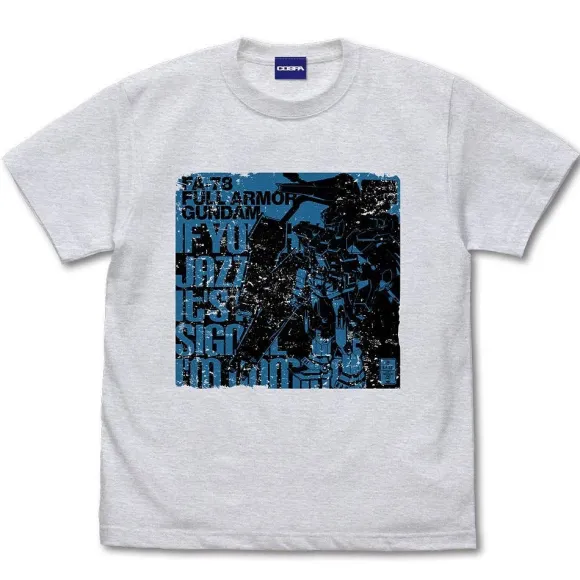 Gundam Thunderbolt: Full Armor Gundam T-shirt ASH L