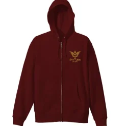 Gundam UC: Neo Zeon Zip Hoodie BURGUNDY XL