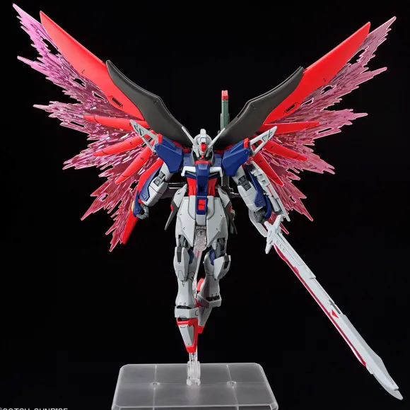 1/144 HG Destiny Gundam Spec II & Zeus Sillouette