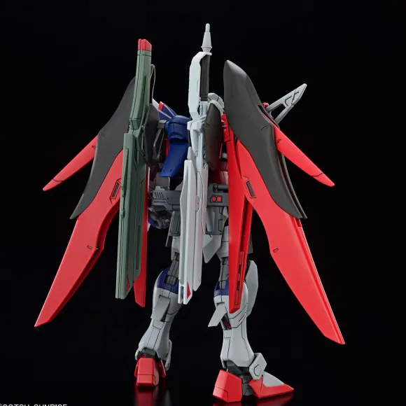 1/144 HG Destiny Gundam Spec II & Zeus Sillouette