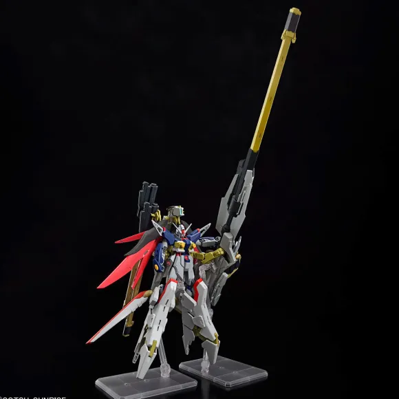 1/144 HG Destiny Gundam Spec II & Zeus Sillouette